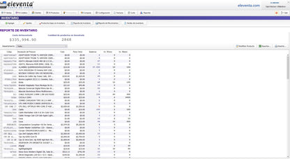 Software Punto De Venta Eleventa Monocaja