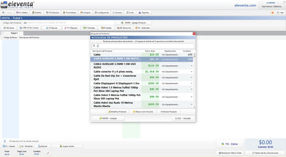 Software Punto De Venta Eleventa Monocaja