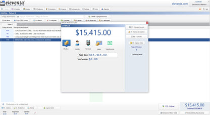 Software Punto De Venta Eleventa Monocaja