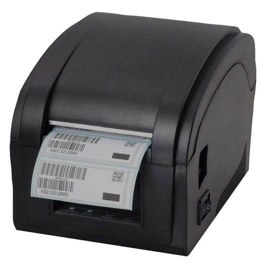 Impresora De Etiquetas Térmica Codigos De Barras + 1 Rollo De 1000 Etiquetas 38x25mm