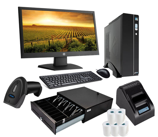 Kit Punto De Venta 8gb/240gb ssd impresora cajon lector software