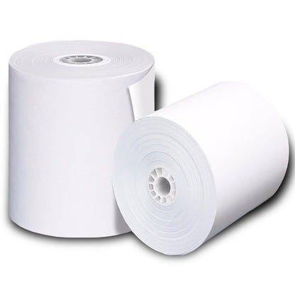 Rollo De Papel Térmico De 80x60mm Caja Con 50pz